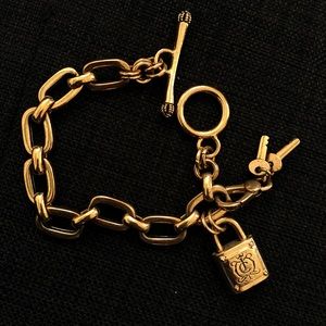 Juicy Couture gold bracelet